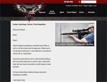 Tablet Screenshot of phoenixweaponry.com